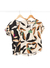 Blusa Poplin Estampado Escote V 9194 - comprar online