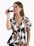 Vestido Largo Poplin Estampado 20-51 - NewLiza