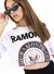 Remera Algodón Estampa Ramones D4 - NewLiza