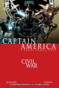 Captain America The Drums of War #23
