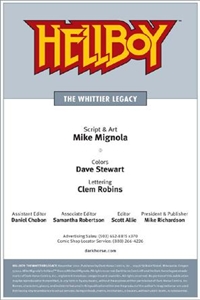Hellboy: The Whittier Legacy