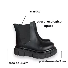 Borcego de nena charol blanca con elástico Art Guapitas - tienda online