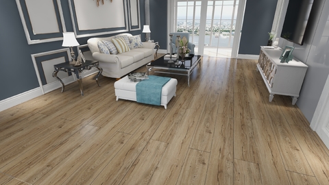 Piso vinílico SPC 5.2mm ROBLE IRUYA