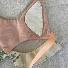 Antifaz Zorrito Aguará Rose - comprar online