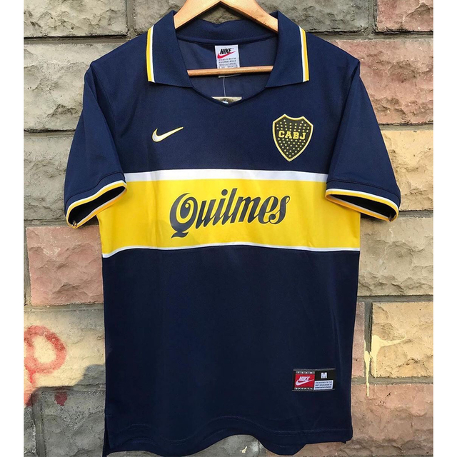 camisa retro do boca juniors