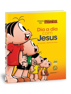 Livro Dia a Dia com Jesus - Turma da Mônica (Almofadada)