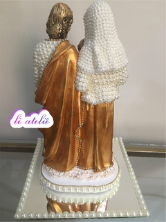 Sagrada Família Grande pérolas - Li Ateliê - Sua maior loja de artesanato 