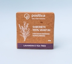 Sabonete 100% Vegetal Lavandin e Tea Tree