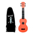 Ukelele Soprano Kala Waterman + Funda - tienda online