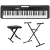 Combo Teclado Casio Cts300 + Soporte + Taburete