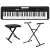 Combo Teclado Casio Cts200 + Soporte + Taburete