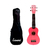 Imagen de Ukelele Soprano Ukulele Leonard UK15 Colores + Funda