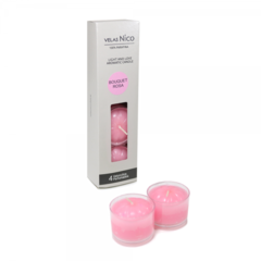4 VELONCITOS PERFUMADOS - VELAS NICO