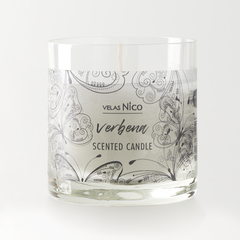 VELA PERFUMADA EN VIDRIO LINEA SPA - VELAS NICO