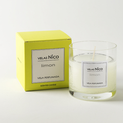 VELA PERFUMADA EN VIDRIO - tienda online