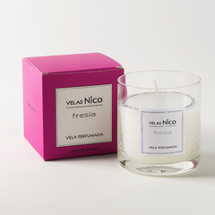 VELA PERFUMADA EN VIDRIO - VELAS NICO