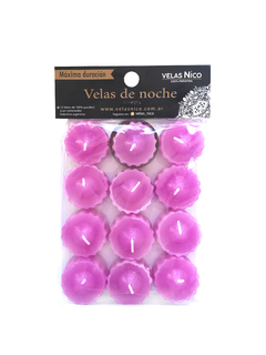 VELA DE NOCHE X 12 UNID. ENVASADA