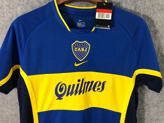 camisa boca juniors quilmes