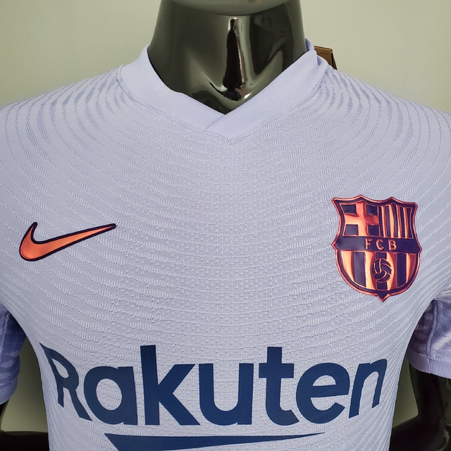 camisa do barcelona lilás