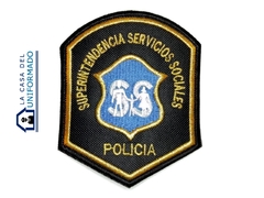 Escudo Bordado Servicio Sociales Dorado