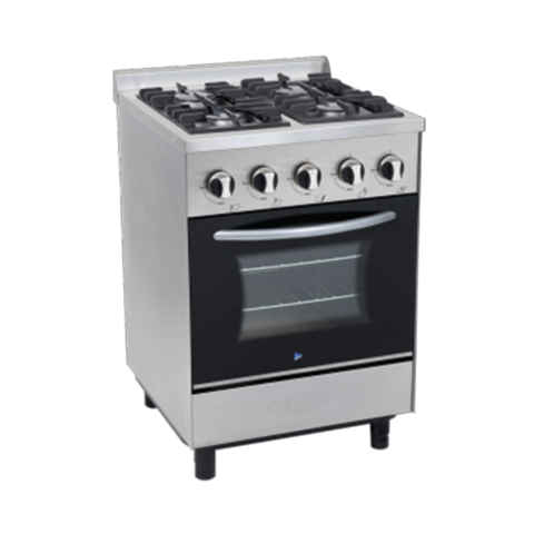 Cocina industrial 6 hornallas fundicion Morelli - RAFÚ Equipamientos