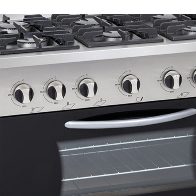 Cocina 6 hornallas con rejillas de fundición - U1751