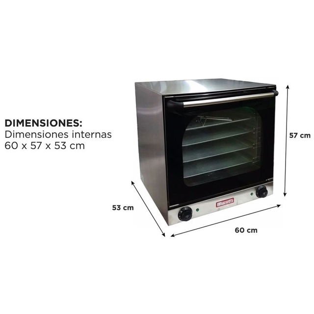 Horno electrico convector Deli 4 - U1981 - Universo Sur