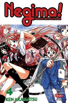 Negima - Manga - numero: 4 - Editora: JBC