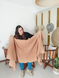 Imagen de Pie de cama - Manta Waffle