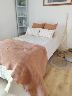 Pie de cama - Manta Waffle - comprar online