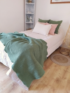 Pie de cama - Manta Waffle - tienda online