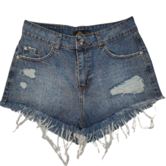 SHORT BÁSICO AZUL ROTURA - ART 057-41 - Lavora
