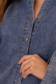 CAMISA AZUL NEVADO - ART 055-15