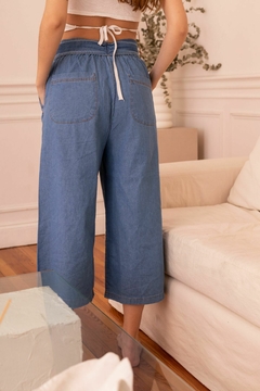 CAPRI AZUL CON CINTO - ART 054-32 - tienda online