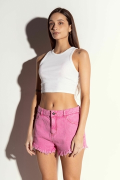 SHORT BASICO FUCSIA NEVADO - ART 057-19 - comprar online