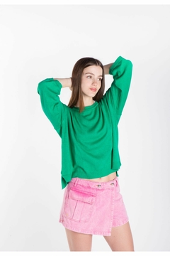MINI SHORT CARGO FUCSIA - ART 057-26