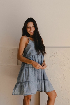 VESTIDO VOLADOS NEVADO - ART 059-16 - comprar online