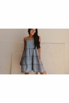 VESTIDO VOLADOS NEVADO - ART 059-16