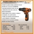 Taladro Atornillador Bateria Daewoo 10mm 12V DACD1210 - comprar online