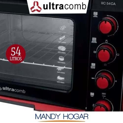 Horno eléctrico digital Ultracomb 54 litros 1800W UC-54CD (outlet)
