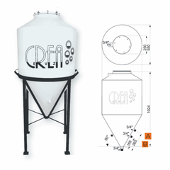 FERMENTADOR 150 LITROS