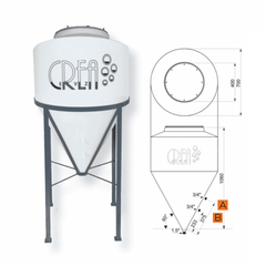 FERMENTADOR 220 LITROS