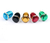 Botão 12mm sem trava colorido Inox na internet