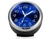 Relógio medidor azul estilizado