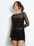 Vestido tul rayado - V21