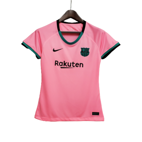 camisa do barcelona preta feminina