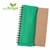 CUADERNO CON CARTUCHERA ECO SINGAL MODELO YOKO VERDE