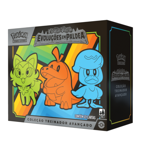 Blister Triplo Pokémon Escarlate e Violeta 2 - Evoluções em Paldea - Smoliv  Card Games Colecionáveis