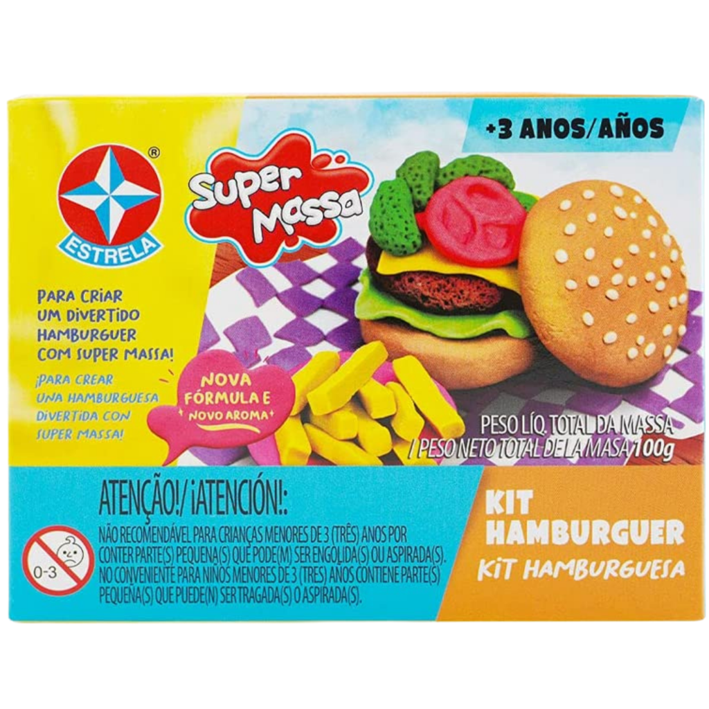 Hamburgueria Com Massa - 1400243 - Estrela - Real Brinquedos