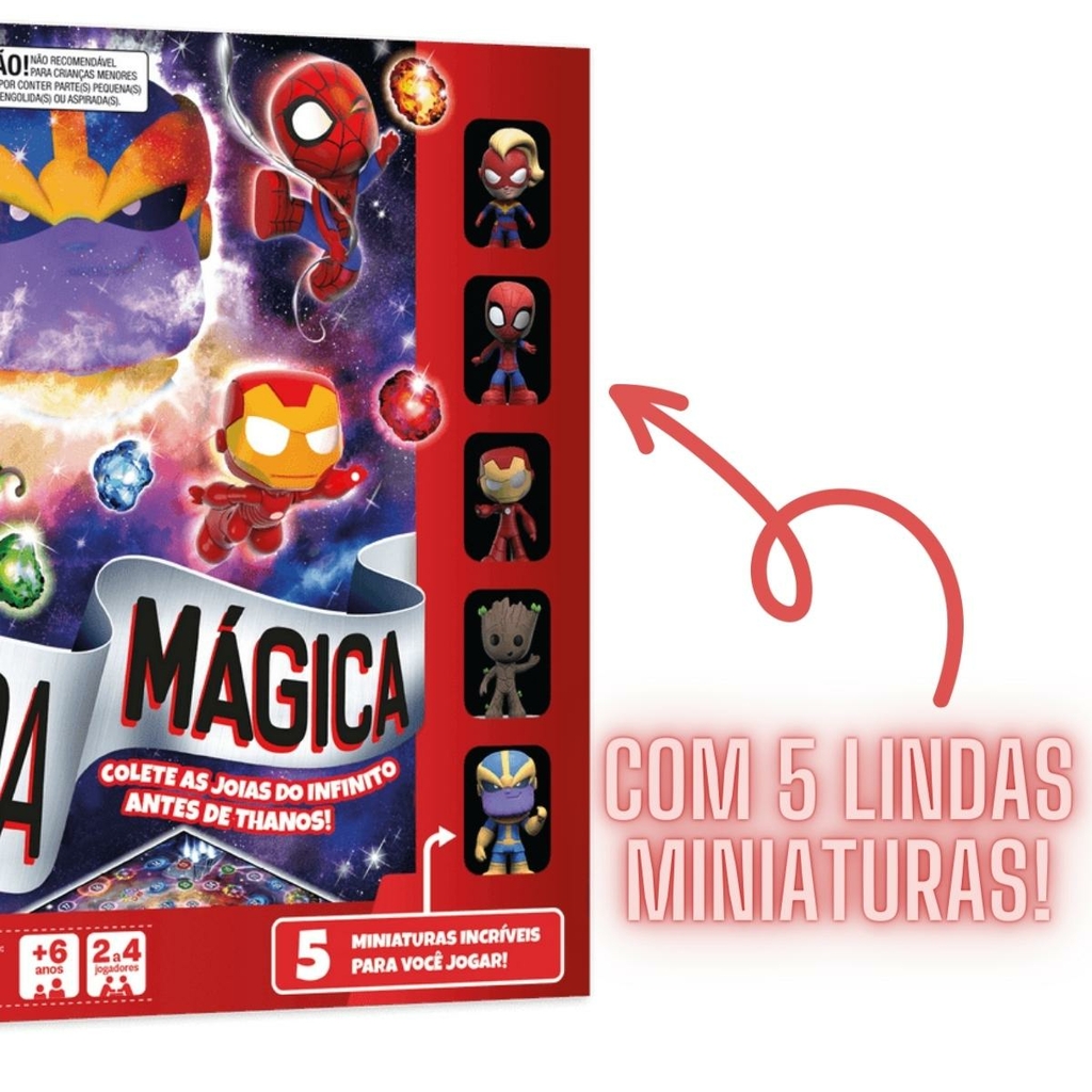 JOGO CORRIDA MAGICA COPAG MARVEL